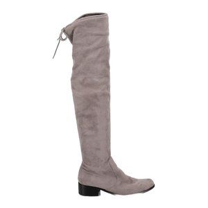 NEW IN BOX Charles David grey suede over-the-knee boots